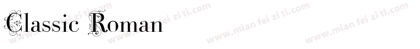 Classic Roman字体转换
